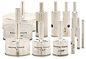 CRL AGSET3 AG Series 12 Piece Plated Diamond Drill Set