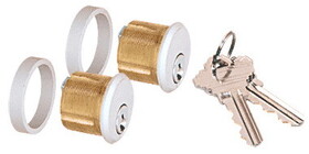 CRL AMR205CCA Satin Anodized AMR Series Double Keyed Cylinders