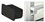CRL ARHECBL Hansen Matte Black 1100 Series Quick Connect End Cap for 1" x 2" Tubing, Price/Each