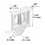 CRL B529 1" Nylon Sliding Screen Door Bottom Roller for Academy Uni-fit Doors, Price/Package