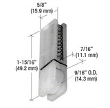 CRL B544 9/16" Flat Edge Nylon Sliding Screen Door Bottom Roller for Ador/HiLite Doors