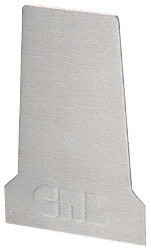 CRL Stainless End Cap for B5T Series Tapered Base Shoe