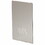 316 BRUSHED STAINLESS END CAP FOR B6S SERIES SQUARE BASE SHOE