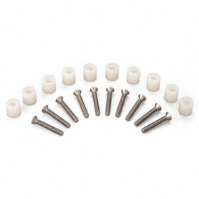 CRL B7BSP1 Smoke Baffle Replacement Screws and Grommet - 10 Pack