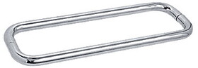 CRL BMNW12X12CH Polished Chrome 12" BM Series Back-to-Back Towel Bar Without Metal Washers