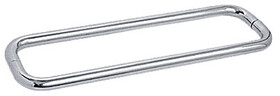 CRL BMNW18X18CH Polished Chrome 18" BM Series Back-to-Back Towel Bar Without Metal Washers