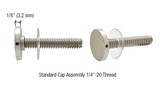 CRL BMNWSKBN Brushed Nickel BMNW Stud Replacement Set