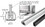 CRL BR60KS Metallic Silver AWS 60" Bottom Rail Kit With Rigid Glazing Vinyl, Price/Each