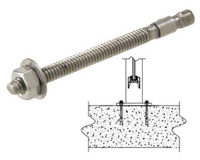 CRL CA325 Stainless Steel 1/4" x 3-1/4" Concrete Anchor