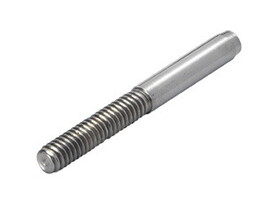 CRL CBLH2TT2 Hansen Mill Stainless Steel 2-1/2" Long Threaded Terminal for 3/16" Cable