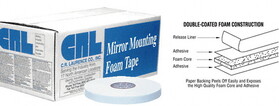 CRL White 1/16" x All-Purpose Foam Mounting Tape