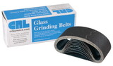CRL CRL3X18120X 3" x 18" 120X Grit Glass Grinding Belt for Portable Sanders - 10/Bx