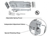 CRL Hold Open Adjustable Spring Power Overhead Concealed Door Closer S-Package