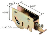 CRL D1518B 1-1/4" Steel Sliding Glass Door Roller with 5/8" Wide Housing for International Doors in a Bulk (10) Pack