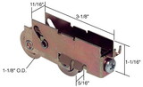 CRL D1551B 1-1/8" Tandem Sliding Glass Door Roller with 11/16" Wide Housing for Pacific Doors Bulk (10) Pack