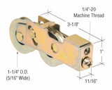 CRL D1858 1-1/4" Tandem Steel Sliding Glass Door Rollers with 11/16" Wide Housing for Keller Doors