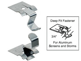 CRL D435 Ludwig 3/4" Deep Fit Screen and Storm Window Snap Fastener