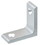 CRL D664A Satin Anodized Brace for Extra Tall Partition Posts, Price/Each