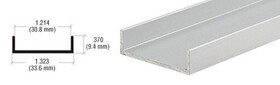 CRL D7016A Satin Anodized Aluminum Door Jamb Extrusion