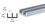 CRL D718GRY Gray Upper Plastic Track for 1/8" Sliding Panels, Price/Stock Length
