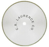 CRL DB10P58 10" Plated Diamond Glass Cutting Blade 5/8" Arbor - 100 Grit
