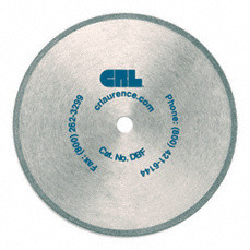 CRL DBF 5-3/8&#034; Plated Diamond Saw Blade Fine 220 Grit with 10 mm Arbor