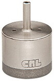 CRL DCD214 2-1/4" DCD Series Straight Shank Electro-Formed Diamond Drill