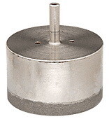 CRL DCD312 3-1/2&#034; DCD Series Straight Shank Electro-Formed Diamond Drill