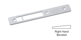 CRL DH19111R Adams Rite&#174; Aluminum Right Hand Optional Faceplate for Offset Hung Single Door