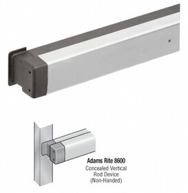 CRL-U.S. Aluminum DH8601136 Clear Anodized Panic Concealed Vertical Rod Adams Rite&#174; 8600 Only 36"