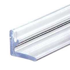 CRL DK80L 80" Replacement Clear Plastic L-Seal for Bypassing Shower Sliders - Set of 2