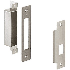 CRL DLL6515 Left Hand Strike for 6" x 10" Office, Passage, Storeroom and Classroom Center Locks and 1-3/4" Jamb