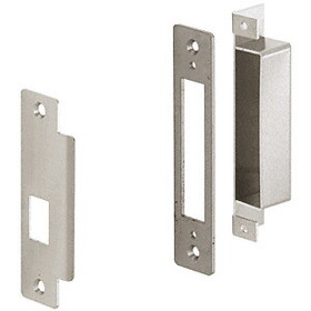 CRL DLR6515 Right Hand Strike for 6" x 10" Office, Passage, Storeroom and Classroom Center Locks and 1-3/4" Jamb