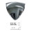 CRL DMQ18 18" Diameter 90 Degree Acrylic Quarter Dome Mirror