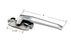 CRL DS324AL Aluminum Right Hand Cam Handle with 1-1/2" Screw Holes