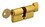 CRL EC3BR Polished Brass Keyed Cylinder Lock with Thumbturn, Price/Each