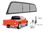 CRL ECT410S "Perfect Fit" Three-Panel Tri-Vent with Solar Glass for 1997+ Dodge Dakota, Price/Each