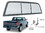 CRL ECT904S "Perfect Fit" Tri-Vent Three Panel "Perfect Fit" Slider with Solar Glass 1994-2001 Dodge Ram 1500 1994-2002 2500-3500 Standard Cabs, Price/Each