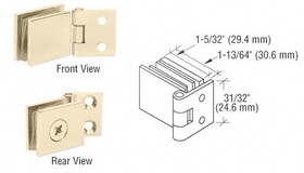 CRL Single Wall-to-Glass Hinges