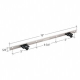 CRL EP28010 Truth® Stainless Steel Awning Operator Track with Two Slider Guides