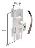 CRL F2650 White Diecast Sliding Window Latch and Pull for Superior Windows