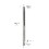 14" WINDOW CHANNEL BALANCE - 1330 OR 13-3