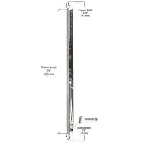 CRL FA3730 38&#034; Window Channel Balance - 3730 or 37-3