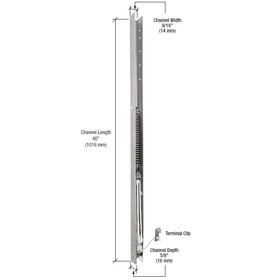 CRL FA3930 40&#034; Window Channel Balance - 3930 or 39-3