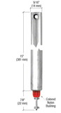 CRL Tubular Spiral Tilt Window Balance Red Bushing