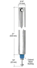 CRL FH2130 21&#034; Tubular Spiral Tilt Window Balance - Blue Bushing