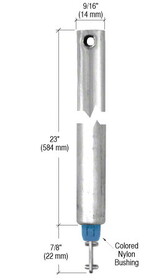 CRL FH2330 23&#034; Tubular Spiral Tilt Window Balance - Blue Bushing