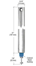 CRL FH3130 31&#034; Tubular Spiral Tilt Window Balance Blue Bushing