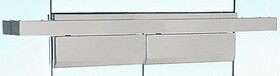 CRL Double Floating Header for Overhead Concealed Door Closers - for 72" Wide Opening