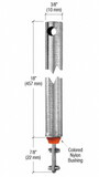 CRL Tubular Spiral Tilt Window Balance Red Bushing